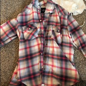 AEO boyfriend fit button-down shirt